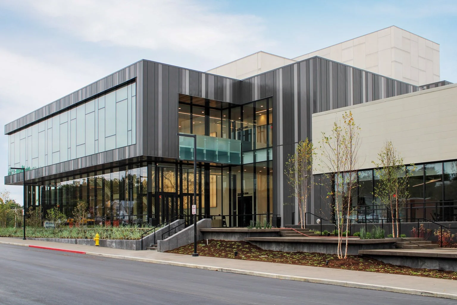 Kirkwood Performing Arts architectural metal paneling