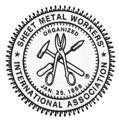 Sheet Metal Workers Union badge
